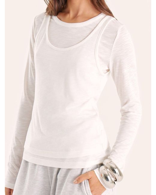 4th & Reckless Natural Agnes Top