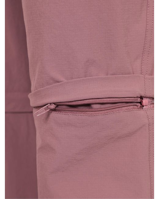Mountain Warehouse Red Explorer Zip-Off Quick Drying Uv Trousers