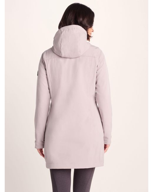 TOG24 Pink Tog 24 Long Keld Shower Resistant Hooded Softshell Jacket