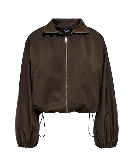 ONLY Brown Balloon Jacket