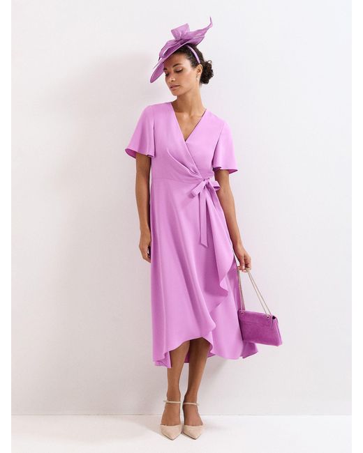 Phase Eight Pink Julissa Wrap Dress