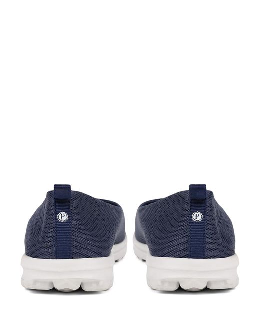 Pavers Blue Memory Foam Pumps