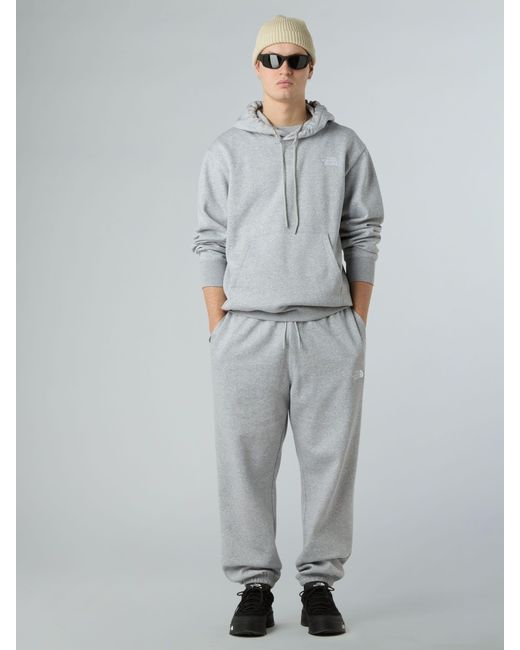 The North Face Gray Essential Relaxed Straight Leg Joggers for men