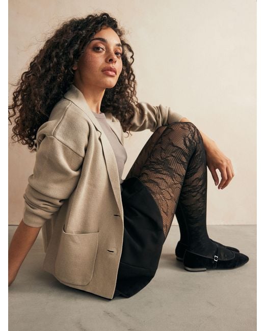 Next Natural Pattern Tights 1 Pack