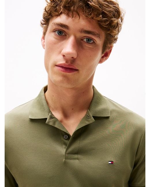 Tommy Hilfiger Green Regular Fit Polo Shirt for men