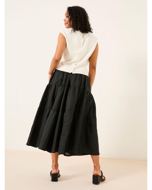 FatFace Brown Fatface Valerie Voluminous Skirt