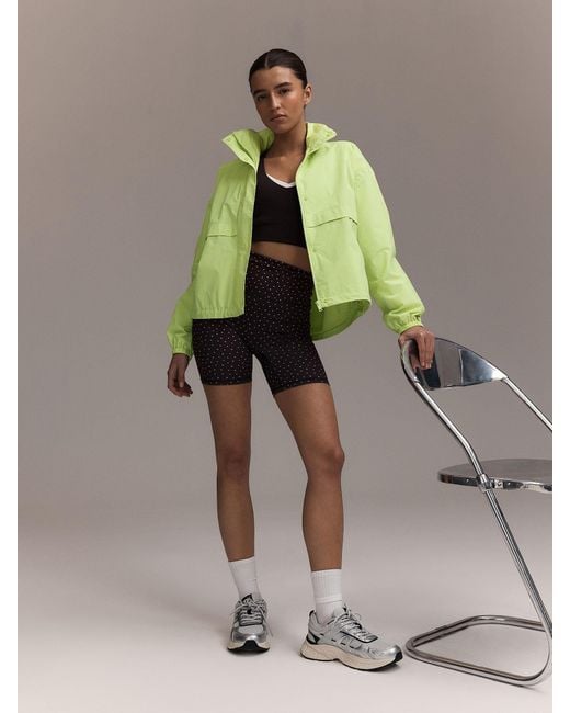 Next Yellow Elements Waterproof Funnel Neck Jacket