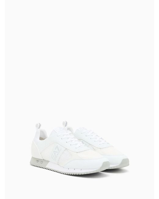 EA7 White Sneakers for men