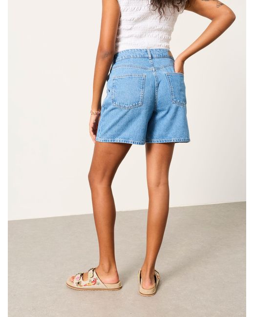 FatFace Blue Fatface Mia Denim Shorts