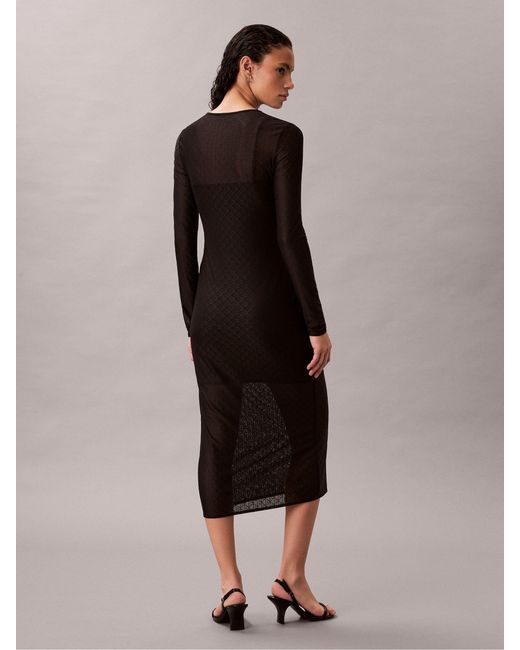 chinese dress ladies Calvin Klein Women's Sequin Lace Cap-Sleeve Dress Silver Charcoal 4 main image 1