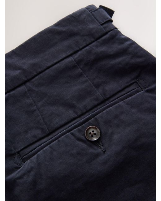Next Blue Signature Silk Blend Chino Shorts for men
