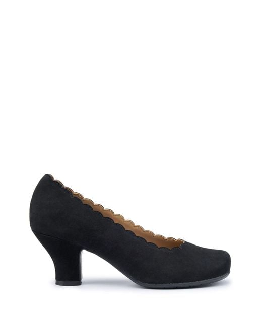 Hotter Blue Jive Slip-On Shoes