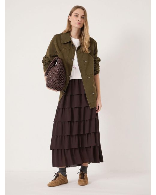 Hush Green Jayda Utility Jacket