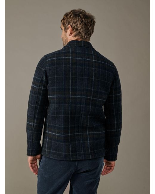 aubi Blue Nettleham Jacket for men