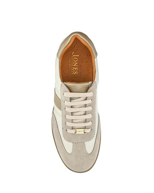 Jones Bootmaker White Jones Bootmaker/ Artea Leather Trainers
