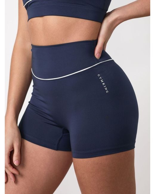 Gym King Blue Knockout Shorts