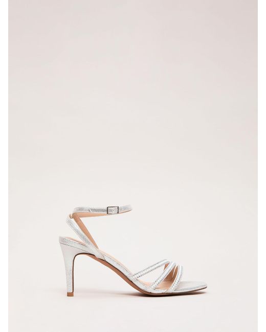 Phase Eight Natural Phase Eight Sparkle Sandals
