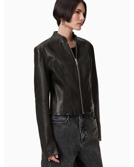AllSaints Black Allsaints Sadler Jacket