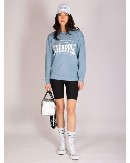 Pineapple Blue Light Logo Sweatshirt