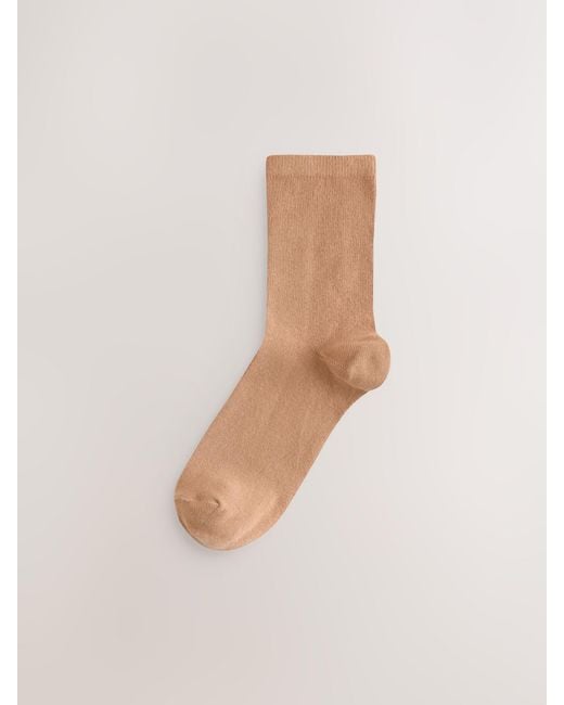Next Natural Ankle Socks 7 Pack