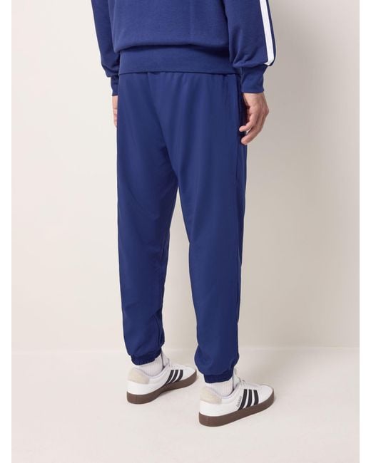 Adidas Blue Essentials Small Logo Stanford Joggers for men