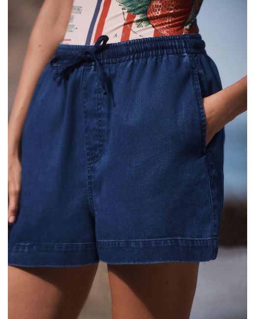 Next Blue Pull On Shorts