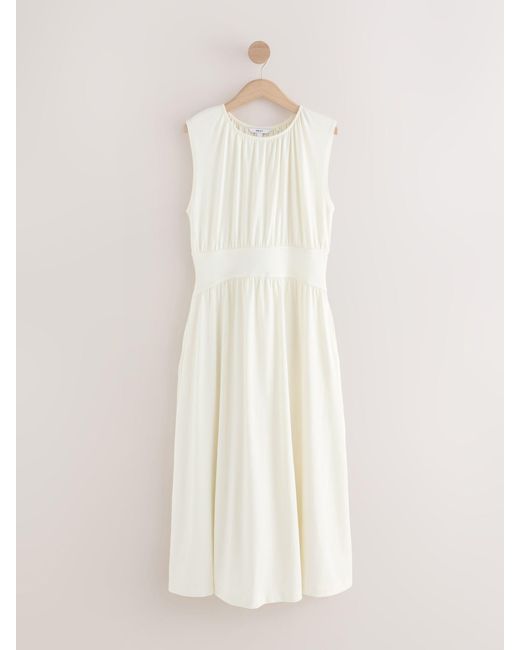 Next White Midi Dress