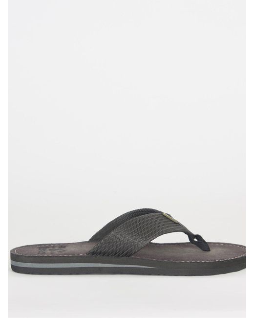 Barbour Toeman Strandsandalen in Gray für Herren