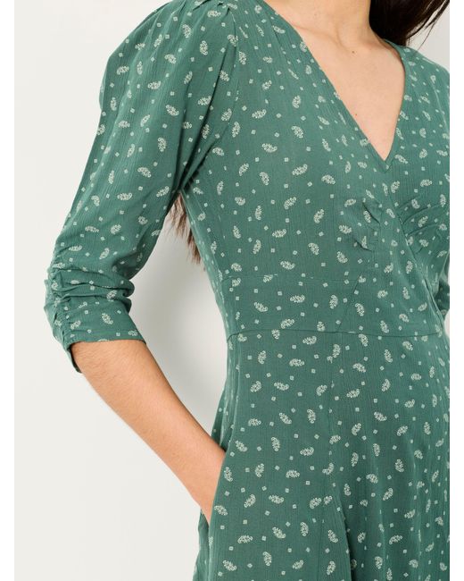 FatFace Green Fatface Anya Mini Dress