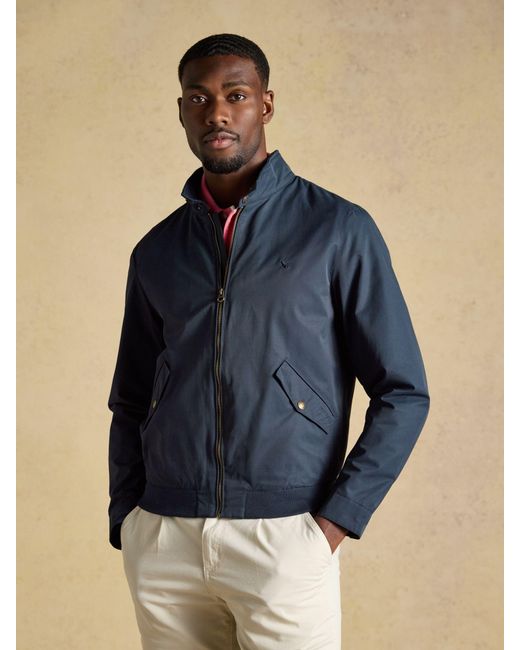 Joules Blue Harrington Jacket for men