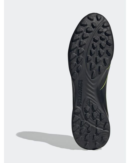 Adidas Black Adult Predator League Fold-Over Tongue Turf Boots for men