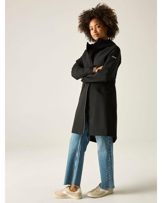 Regatta Black Levita Waterproof Jacket