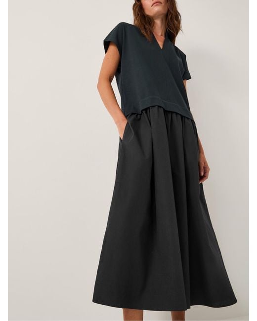 Monsoon Women's Black Felly Cap Sleeve Maxi Dress