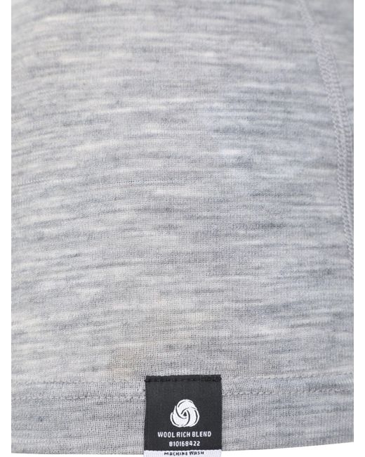 Mountain Warehouse Gray Merino Zip Neck Thermal Top