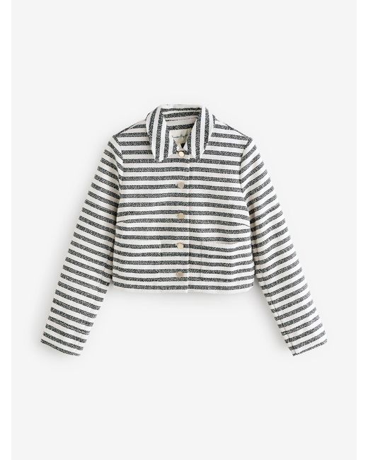 Phase Eight White Phase Eight Neave Stripe Jacket
