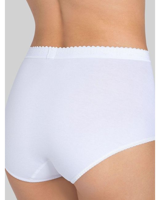 Sloggi White Control Brief Knickers