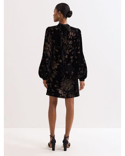 Phase Eight Black Reanna Shift Dress