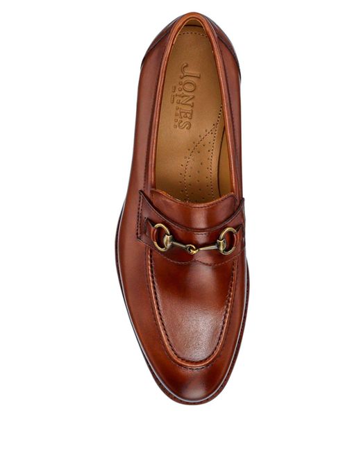 Jones Bootmaker Reece Loafer Aus Leder in Red für Herren