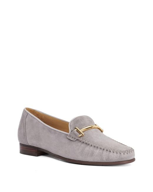 Dune Gray Gilli T Loafers