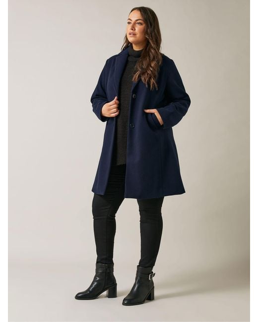 Evans Blue City Coat