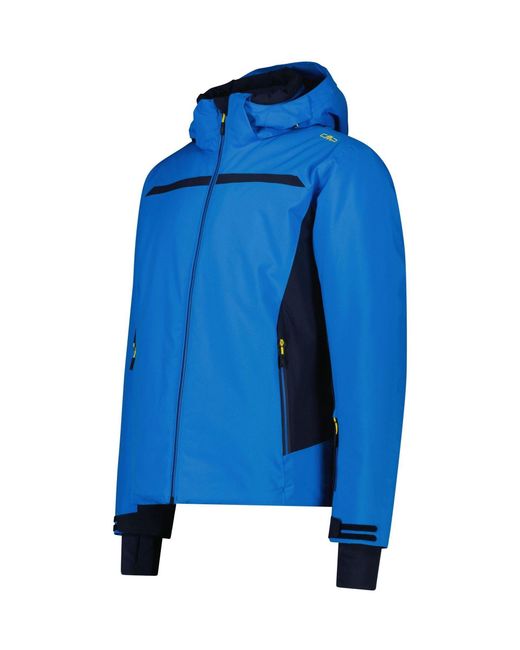 CMP Blue Zip Hood Ski Jacket for men