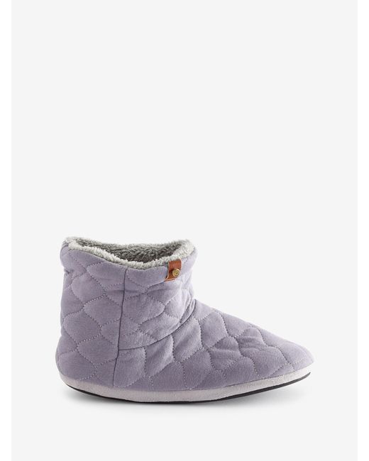 Dunlop Bootee Herren Stepp-Hausschuhe in Purple für Herren