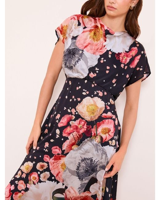 lipsy pink floral dress Buy Lipsy Pink V-Neck Floral Print Lace Trim Fit And Flare Maxi Dress from Next USA
