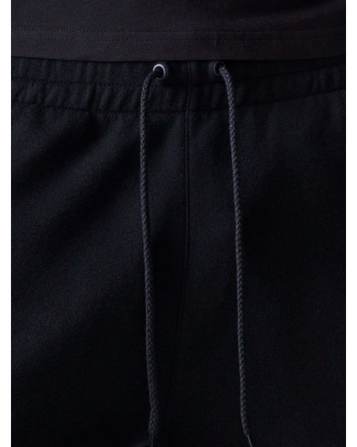 KTZ Black Mid Shorts for men