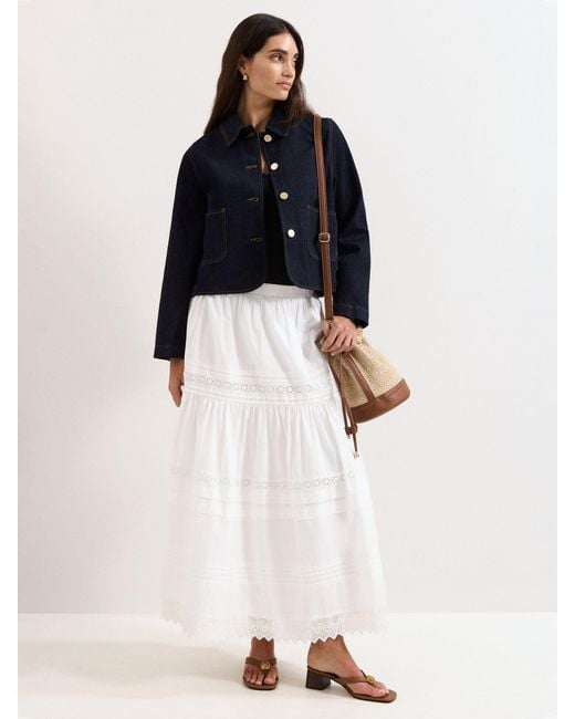 Phase Eight Blue Phase Eight Denim Indira Jacket
