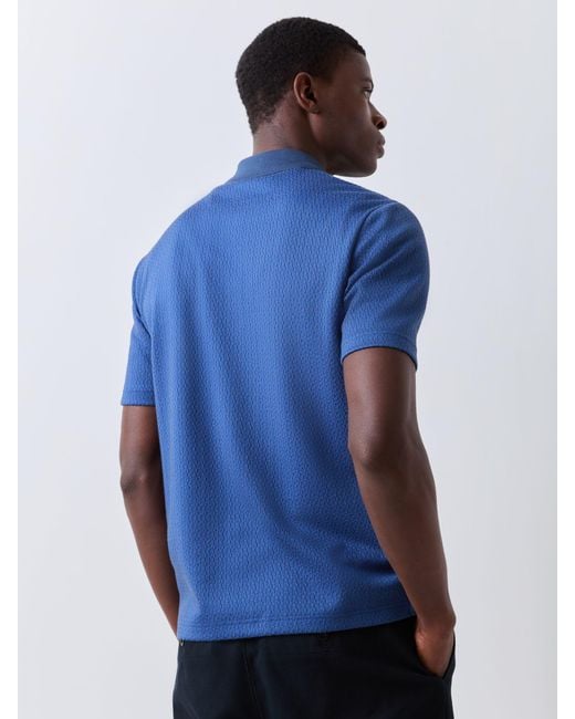 Paul Smith Blue Button Through Shirt for men