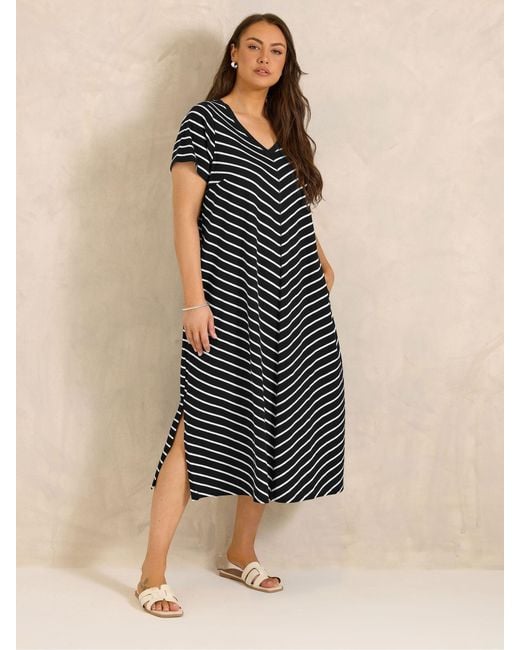 Evans Natural Jersey Dresses 2 Pack