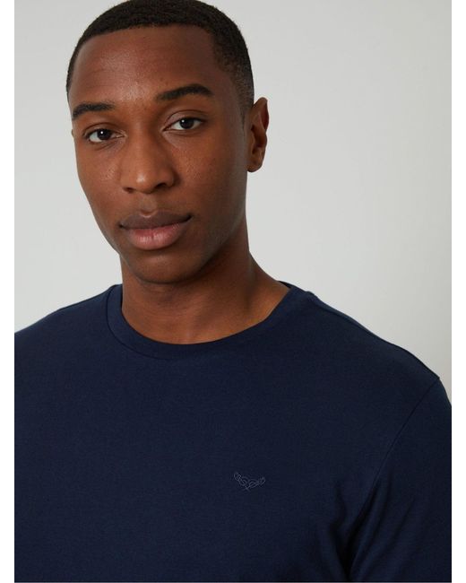 Threadbare Blue Short Sleeve Pyjamas Set for men