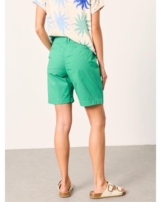 FatFace Green Fatface Sandown Longline Chino Shorts
