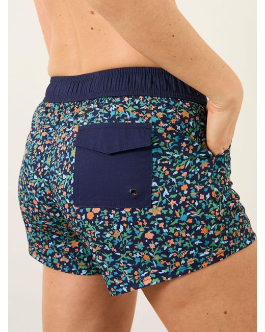 FatFace Blue Fatface Hove Board Short